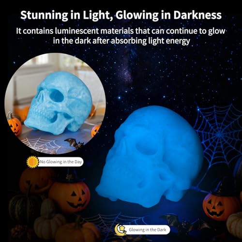 Image of IEMAI Glow in The Dark PETG Filament 1.75mm Bundle, Multicolor Luminous 3D Printer Filament 4kg(1kg /Spool) Rainbow+Green+Blue+Purple, Easy Printing, Accuracy + /-0.02mm