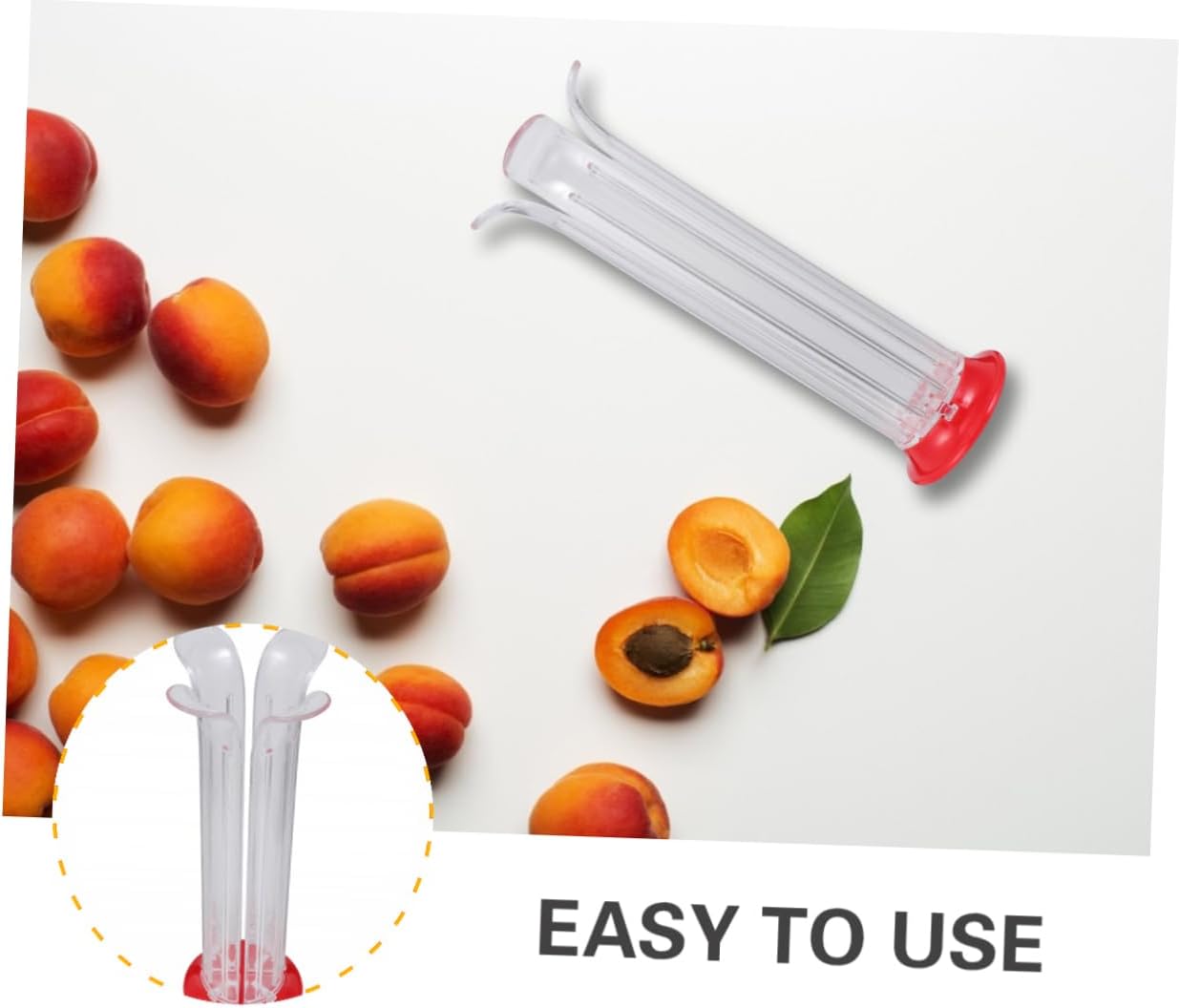 Tomato Slicer Fruit Cutter 2 Pcs PP Ps Easy Assemble Portable