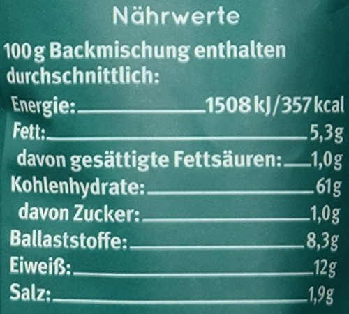 Bauckhof Bio Haferbrot Brotbackmischung, 500 g