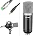 immagine 2Neewer NW-700 Microfono a Condensatore Professionale & NW-35 Supporto a Forma Forbici Regolabile con Filtro Antipop e Morsetto da Tavolo