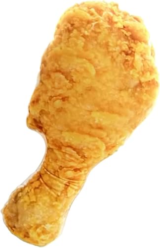 Miniatura 1 de ERINGOGO Almohada de pierna de pollo frito Almohadas de pollo Almohada de felpa Almohada lumbar de espalda Almohada de comida Almohada de pollo