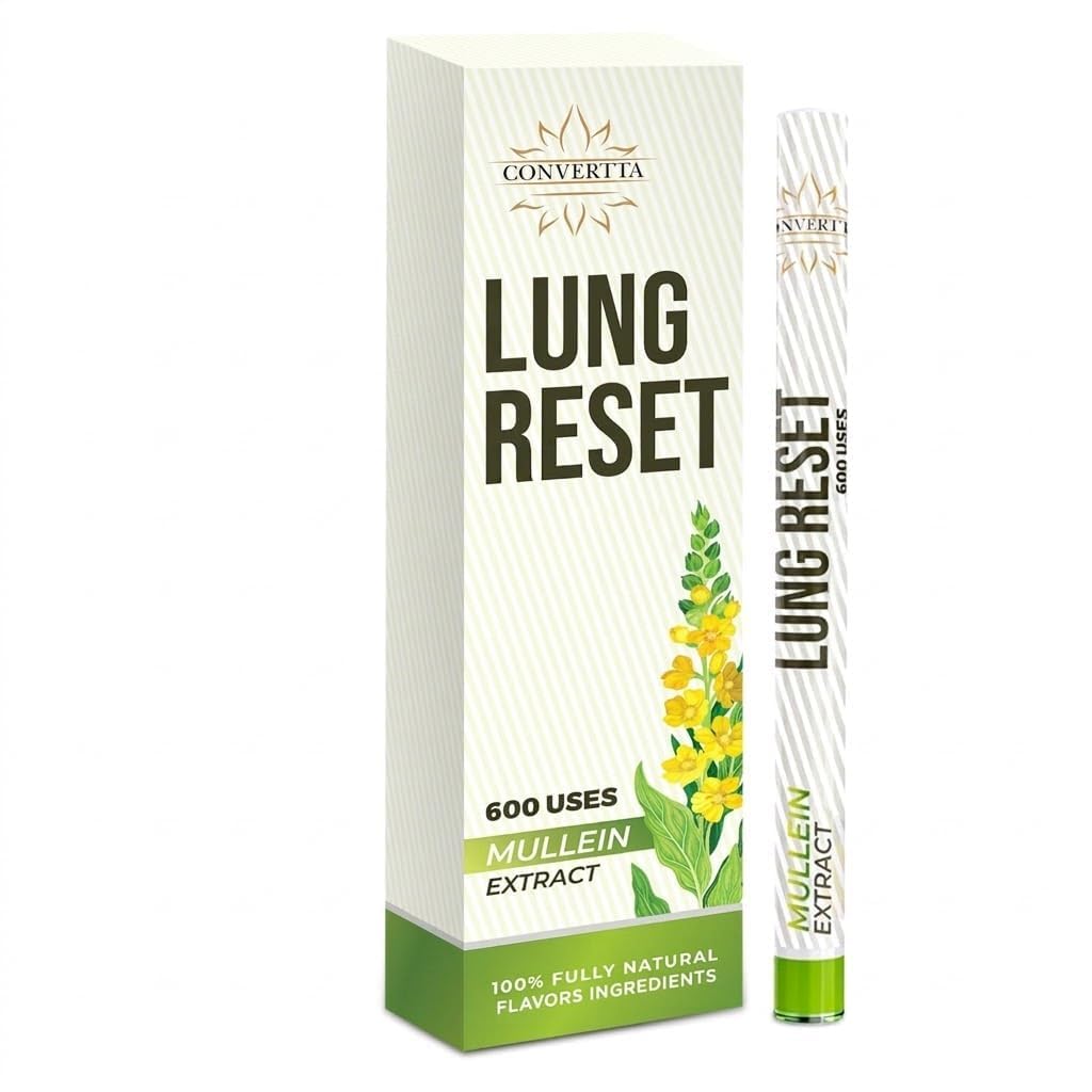 lung detox vape pen Amazon.com: Lung Detox Mullein Diffuser Pen | Natural Mullein Leaf | Lung  Health & Detox