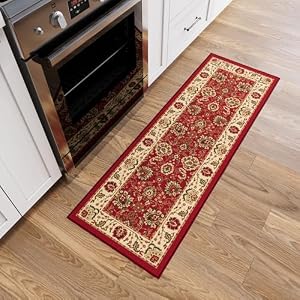 Ottomanson Ottohome Kollektion Teppichläufer, Rot, 50x150cm