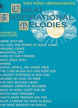 Unknown Binding Great Inspirational Melodies (Easy Piano Arrangements) Book