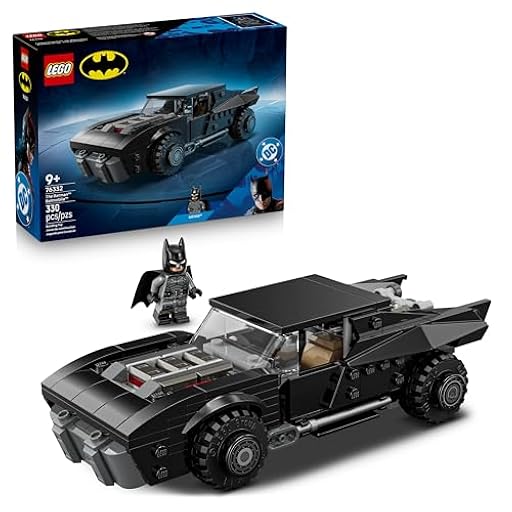 LEGO DC Batmóvil de The Batman - Maqueta de Coche de Juguete y Minifigura de Superhéroe - Regalo de Cumpleaños para Niños de 9+ Años y Adolescentes Fans de la Película 76332 | Ya disponible en tu tienda friki favorita! En mundofriki.es!