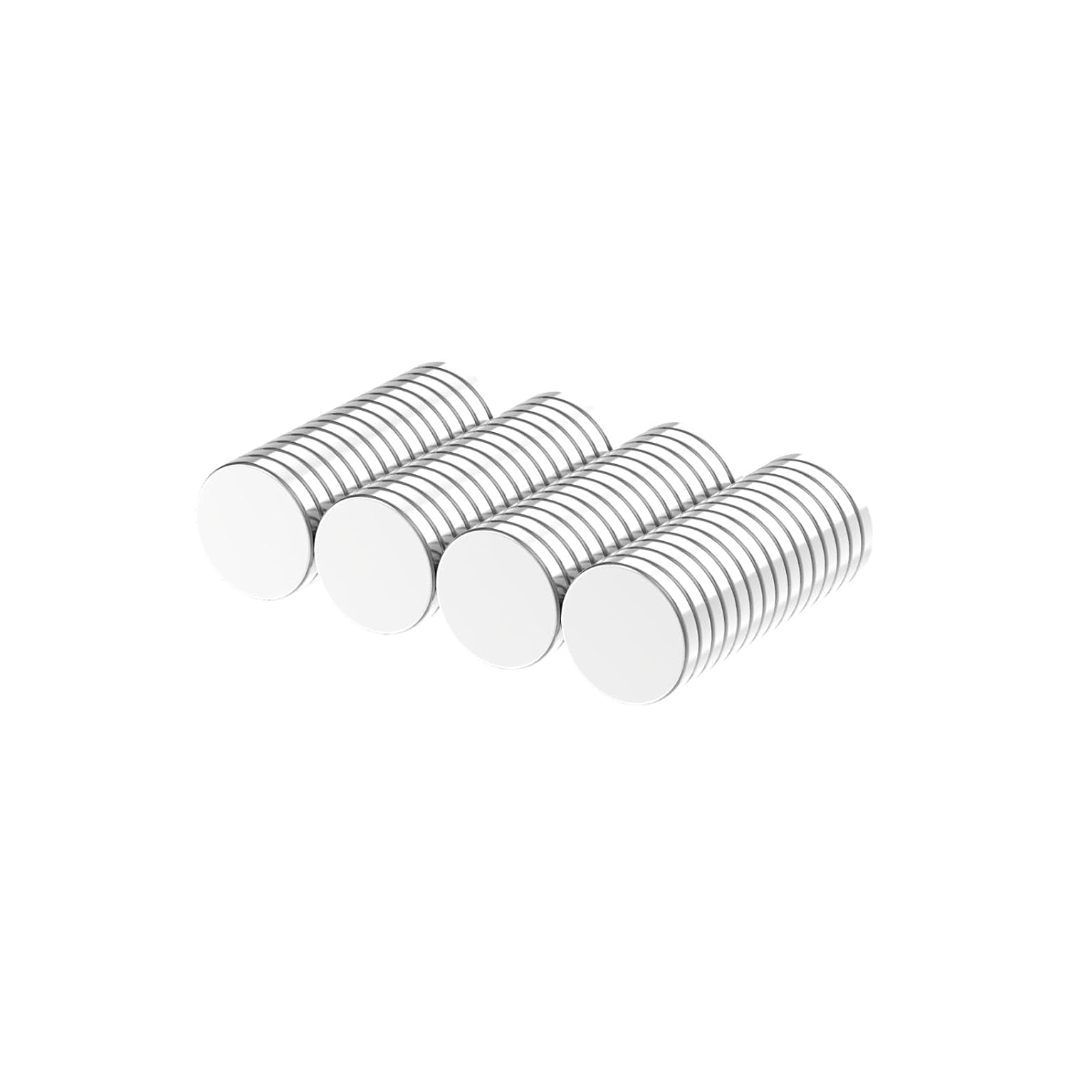 Small Neodymium Disc Magnet - 1/2" D x 0.08" H - 60 Pack, Strong Disc Rare Earth Magnets, Round Magnet for Office,Whiteboard,Dry Erase Board,Fridge,Crafts,Strong Refrigerator Magnets