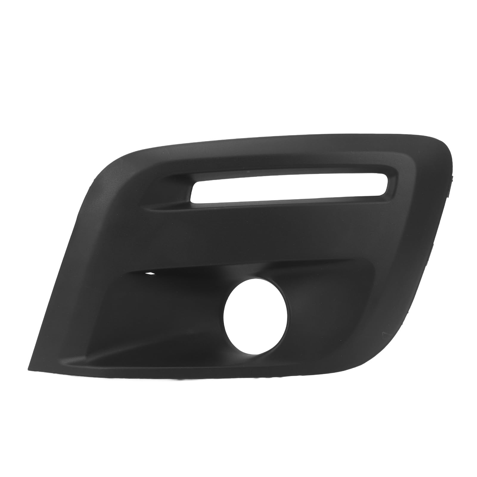 Drfeify Grille de Phare Antibrouillard, Garniture de Pare-chocs Avant en ABS, Couvercle de Lunette de Lampe pour Modèles Partner 2015 à 2018 sans Trou de Phare Antibrouillard (Côté gauche)