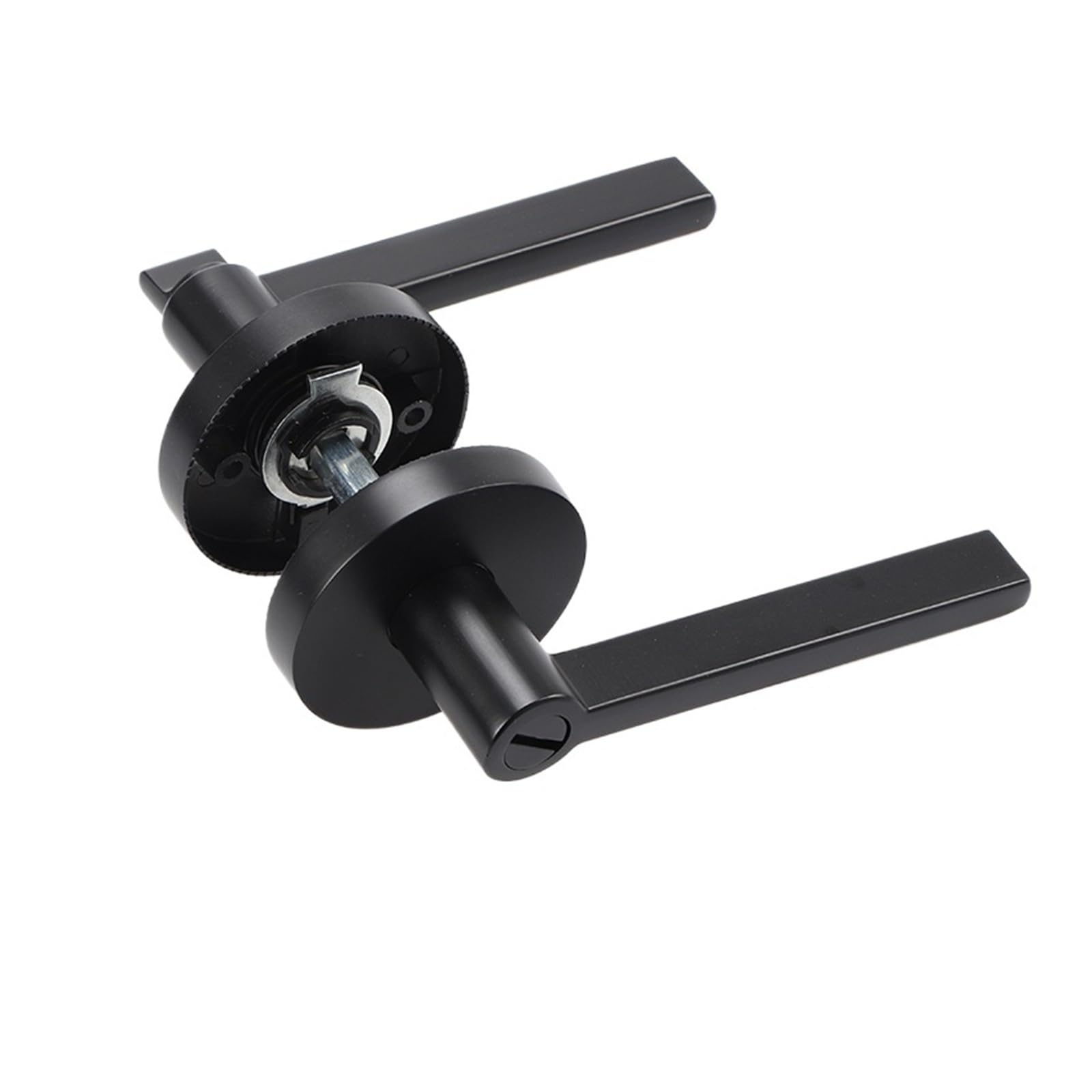 Sjloynwq Round - Keyless-1 Indoor Door Lock Round Silent Bedroom Handle Keyless(Round - Keyless-1)