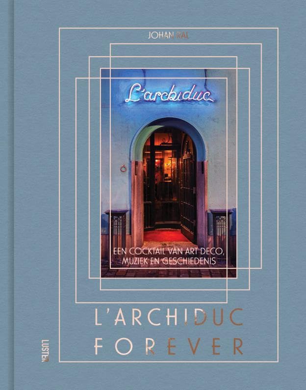 L'Archiduc forever beau livre relié d'histoire jazz pour salon chic