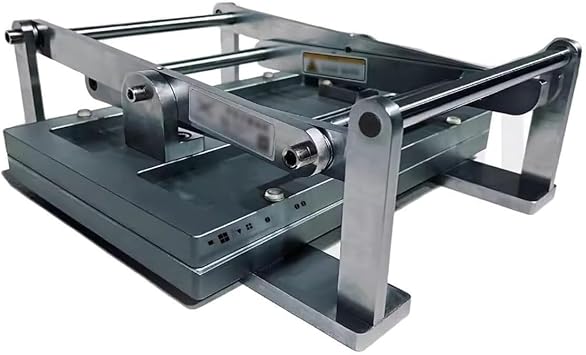 Flat Press Printing Machine, Manual Lino Press Machine, A3/A4 Linocut Etching Relief Block Printmaking, 49-98kPa, Clear&Even Printing, for Collect Paintings, Books, Stamps, Oil Paintings