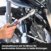 Einhell E-Case Werkzeugeinlage 60-tlg. Stecknuss- und Ratschen-Set – Ansicht 5