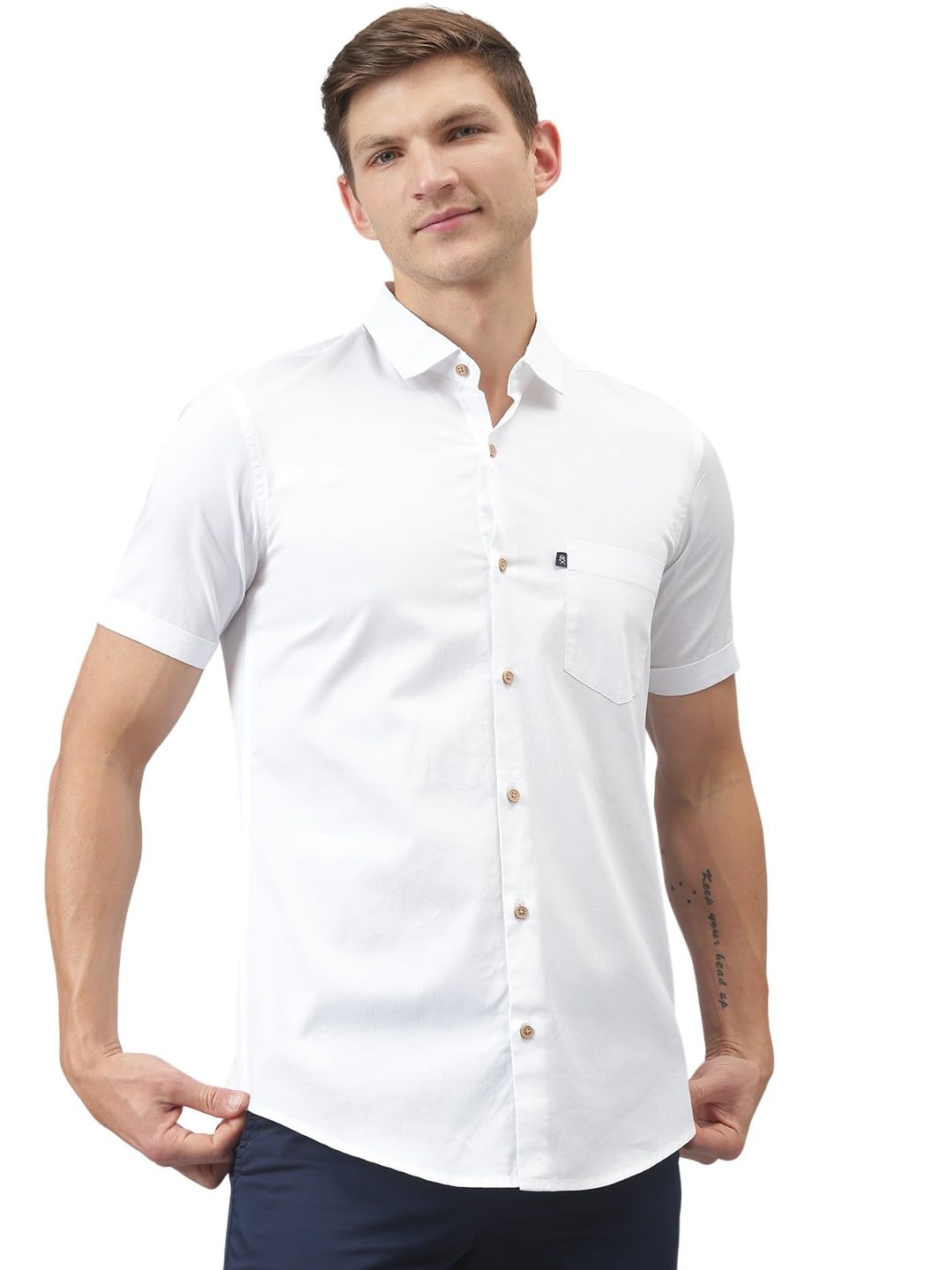 Men's Casual Shirt | Regular Fit | Soft & Comfortable Fabric | Perfect for Office, Outings & Everyday Wear
