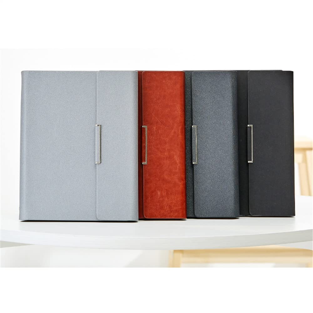 SePKUs Cuaderno de papelería, Bloc de notas multifuncional de negocios, diario, conjunto de práctica para adolescentes, caja de regalo (estilo a)