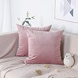 ★ MODERNER EINFACHER STIL - Einfarbige Serie, einfach und doch stilvoll. Schaffen Sie stilvollen Komfort auf Sofa, Bank, Stuhl, Büro, Couch, Auto oder Schlafzimmer, Wohnzimmer, Café, Terrasse usw. Wenn Sie diesen Kissenbezug ins Auto legen, können Sie und Ihre Familie sich darauf verlassen, dass Ihre Freunde ihn haben mehr Spaß während der Reise. Es ist sehr wundervoll!