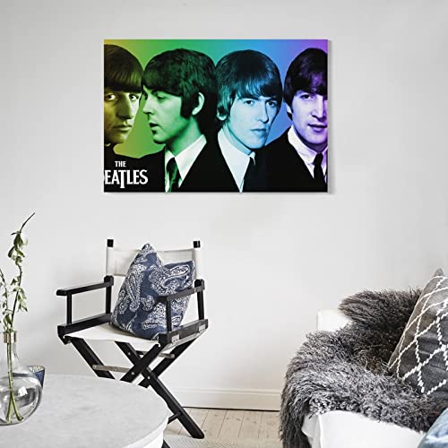 Poster décoratif sur toile du groupe Beatles – Impression sur toile – Décoration murale moderne pour chambre à coucher… - Les Beatles, Paul McCartney, John Lennon, RIngo Starr, George Harrison Poster décoratif sur toile du groupe Beatles - Impression sur toile - Décoration murale moderne pour chambre à coucher… – Image 6