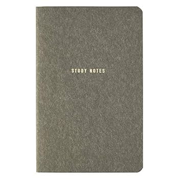Paperback Study Notebook Book
