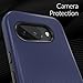 Crave for Google Pixel 9a Case, Shockproof Protection Dual Layer Case for Google Pixel 9a (6.3 inch) - Navy