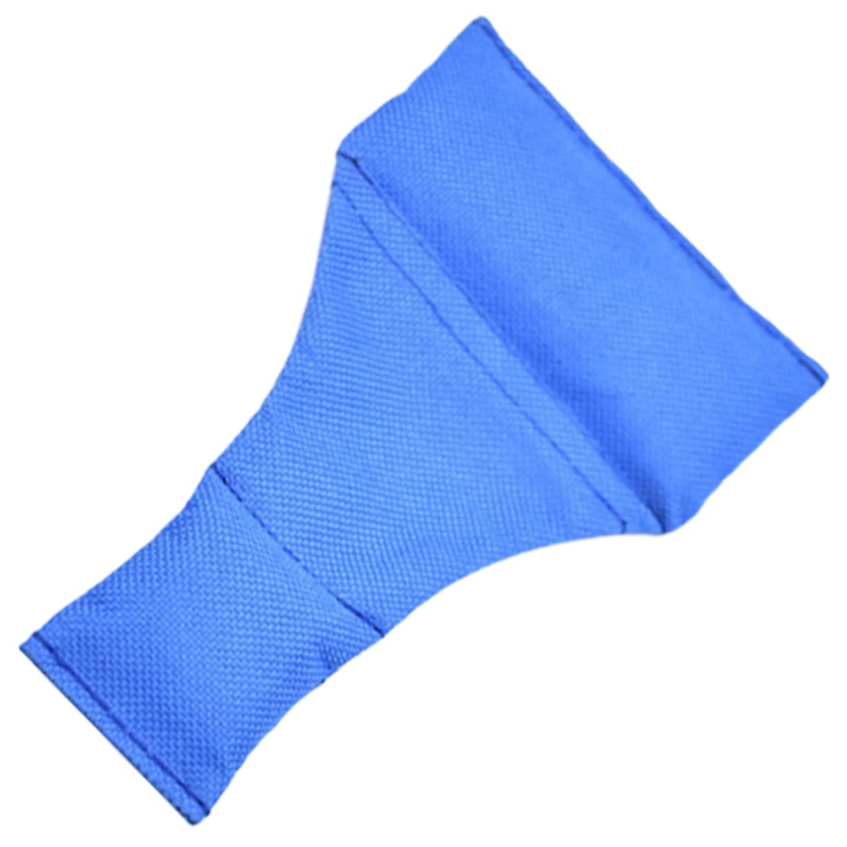 TOYANDONA práctica Bolsa de Lanzamiento de fútbol Americano Bolsa de árbitro de fútbol al Aire Bolsa de Frijoles portátil Bolsa Frijol Nylon Azul