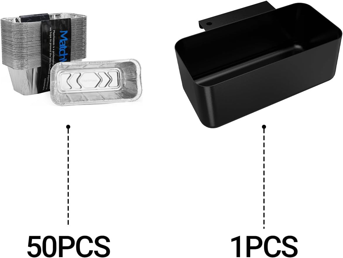 50Pack Grease Cup Liners Bundle with Grease Cup for 28 and 36 inch Blackstone Griddle