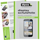 dipos I 2X Schutzfolie matt kompatibel mit Huawei Ascend G610 Folie Bildschirmschutzfolie