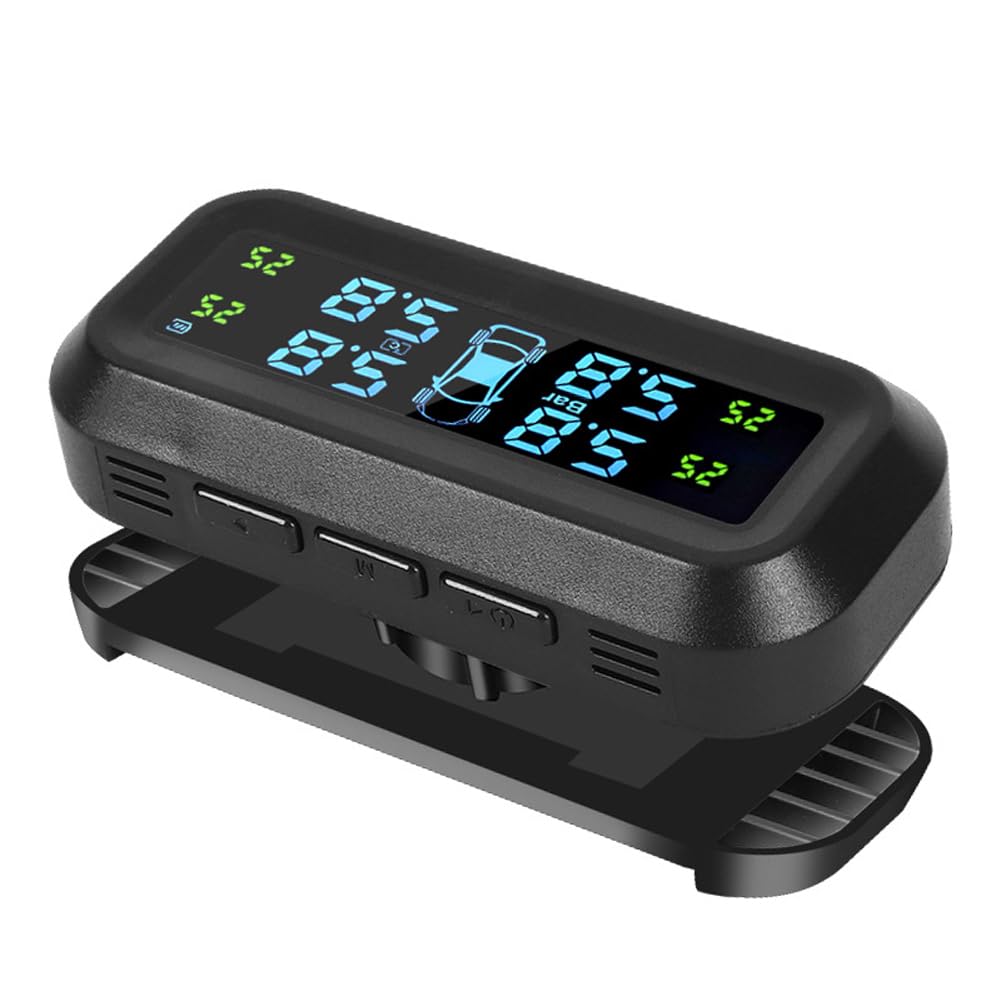 Tpms Sistema di allarme della pressione dei pneumatici for auto intelligente Sistema di monitoraggio della pressione dei pneumatici for strumenti automobilistici for accessori for veicoli Pressione Pn