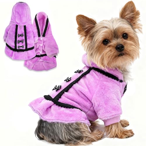 Puppy Sweaters for Small Dogs Girl Fleece Winter Fall Puppy