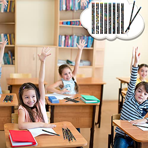 Lápices motivacionales Pasimy 240 piezas con borrador miniatura 5