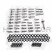 HTTMT MT215-008- Silver Spike Fairing Bolts Compatible with 1999-2000 Honda CBR 600 F4 2001-2007 Cbr600 F4I