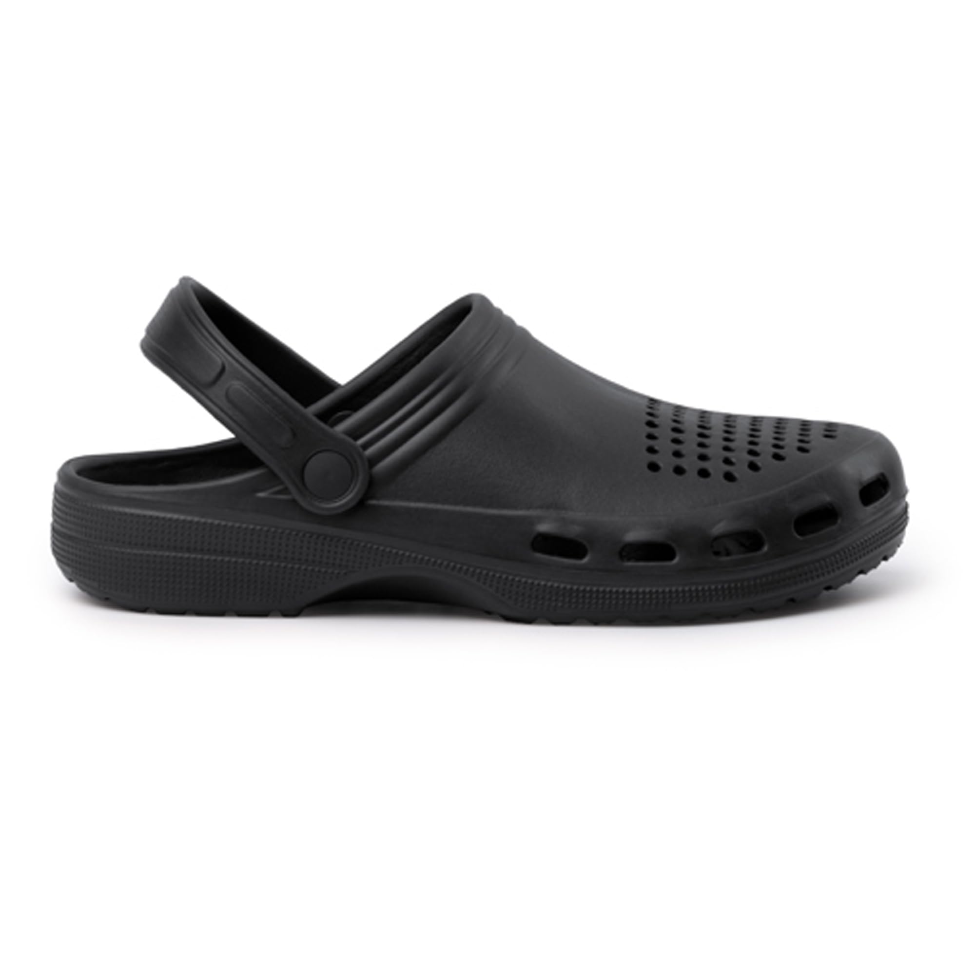 Zuecos Unisex de EVA Ultraligeros, Cómodos, Transpirables y Resistentes al Agua, con Tira Ajustable y Ventilación, Ideales para Casa, Jardín, Playa y Uso Diario, 230g, Tallas Variadas