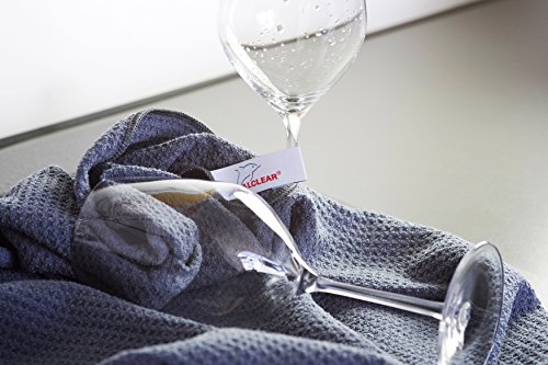 Alclear International Secador Mágico, Gamuza de Microfibra para el Coche, para el Cuidado del Coche, la Pintura del Coche, Moto, Cocina y Hogar, Vajilla, Trapo de Secado Suave, 60 x 40 cm, Azul