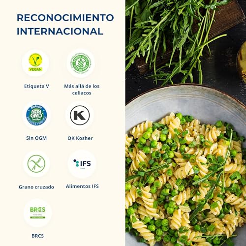 Miniatura 6 de Sam Mills - Fusilli Sin Gluten - 1 Paquete De 500 G - 100 Harina De Maíz - Fabricado En Instalaciones Sin Gluten - Mejora El Tránsito Intestinal - Ideal Para Dietas Veganas