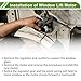 HOPESPANNER Front Left Rear Right Power Window Regulator Lift Motor for Hyundai Elantra 2011-2016 No.824503X000/824503X100 Car Window Glass Lift Motor for Hyundai Sonata 2013-2015 2 Pin
