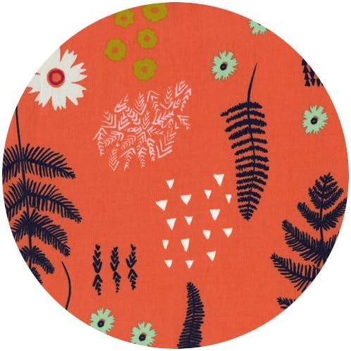 Alexia Marcelle Abegg for Cotton and Steel, Mesa, Fern Book Coral