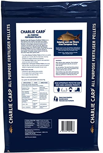 image for Charlie Carp CC80650; All Purpose Pellets Fertiliser; 3 Months Slow Re