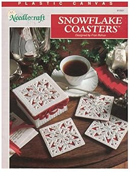 Pamphlet Plastic Canvas Snowflake Coasters (#913321) Book