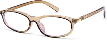 Pro Acme Retro Cat Eye Glasses for Women Blue Light Glasses Oval Computer Small 90s Narrow Rectangle Eyeglasses