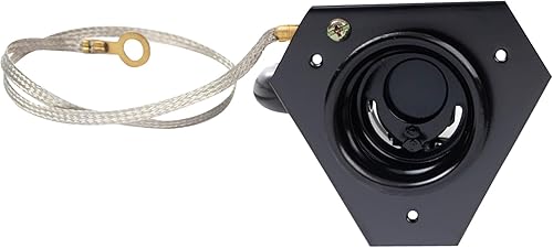 Vista 77 de TRQ Cuello de llenado de depósito de combustible negro compatible con Toyota Sienna 2004-2010