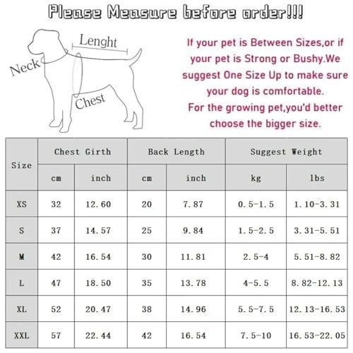 Vêtements de chiens d'hiver chaud veste imperméable petit et grand chien - 7