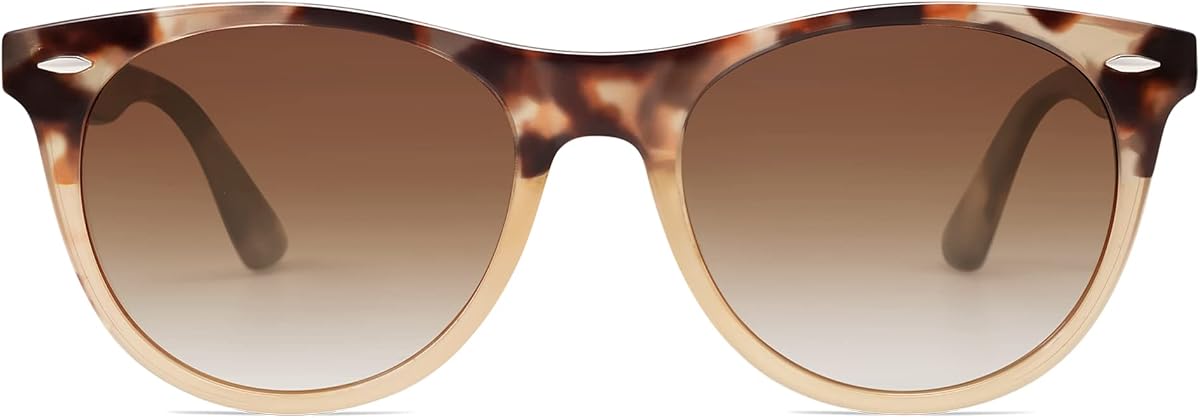 SOJOS Gafas de sol polarizadas clásicas para mujeres y hombres pequeñas UV400 SJ2076 | Marco de diseño liviano para comodidad durante todo el día