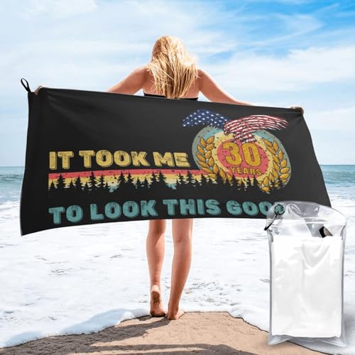 Toalla de secado rápido premium de 70x140cm para natación 2