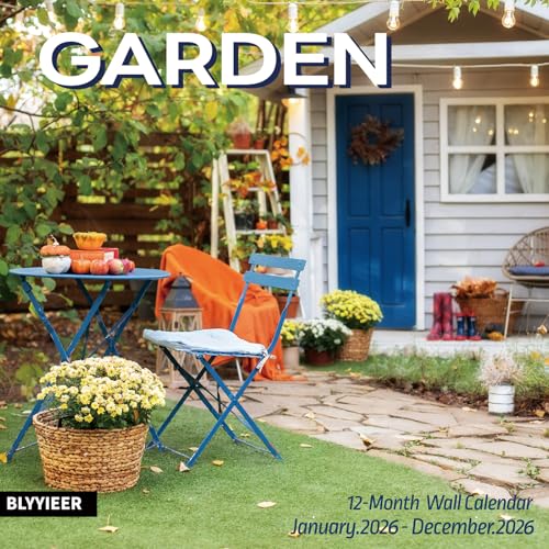 2026 Wall Calendar Garden | 12 Monthly Hangable Garden Calendars | 12" x 24" (Open) | Thick & Sturdy Paper for Organizing & Planning | Home and Office