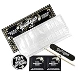TOUGH GIRLS | Nail Polish Strips | 20 Stylish Strips | Brighter, Thicker, Tougher | Includes Cuticle...