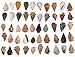 Arrowheads Lot of 50 Indian Agate Chert Flint New Project Points 1 1/2