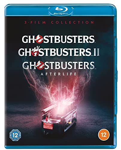 Ghostbusters película Blu-ray pack de 3 discos para maratón de cine en casa 2