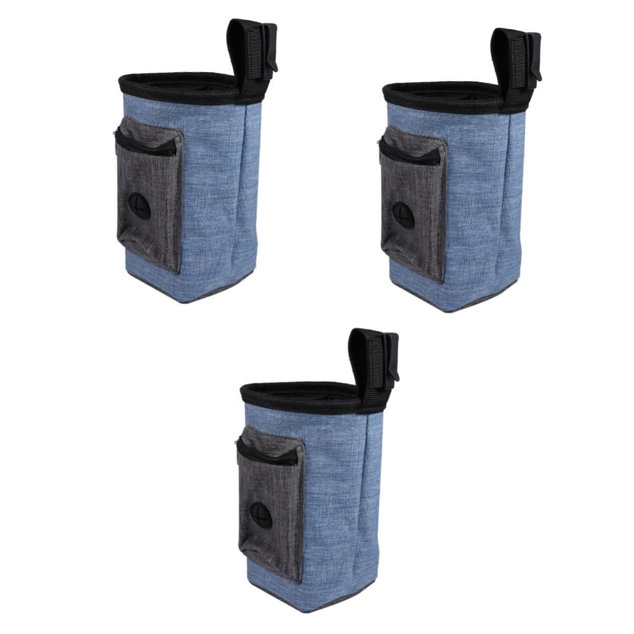 Toddmomy 3 Piezas Bolsa bocadillos para Mascotas Portador Comida para Perros Comida para Cachorros riñonera transportador Comida para Mascotas Bolsa Comida para Mascotas envase