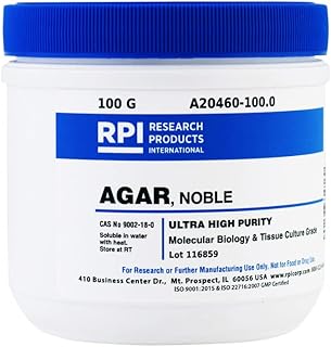 RPI A20460-100.0 Agar, Nobel, 100g
