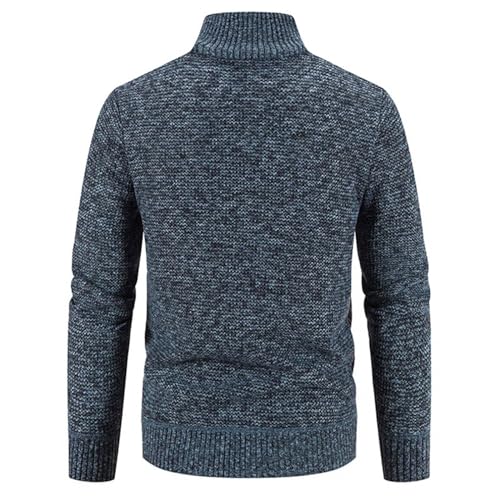 Pull sweat hiver homme aux finitions soignées avec poches - 3