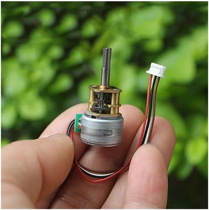 POWTAXBJGD 15mm オールメタル ギアボックス ギア ステッパー 電子スターター DC 5V 2フェーズ 4線 ステッピ
