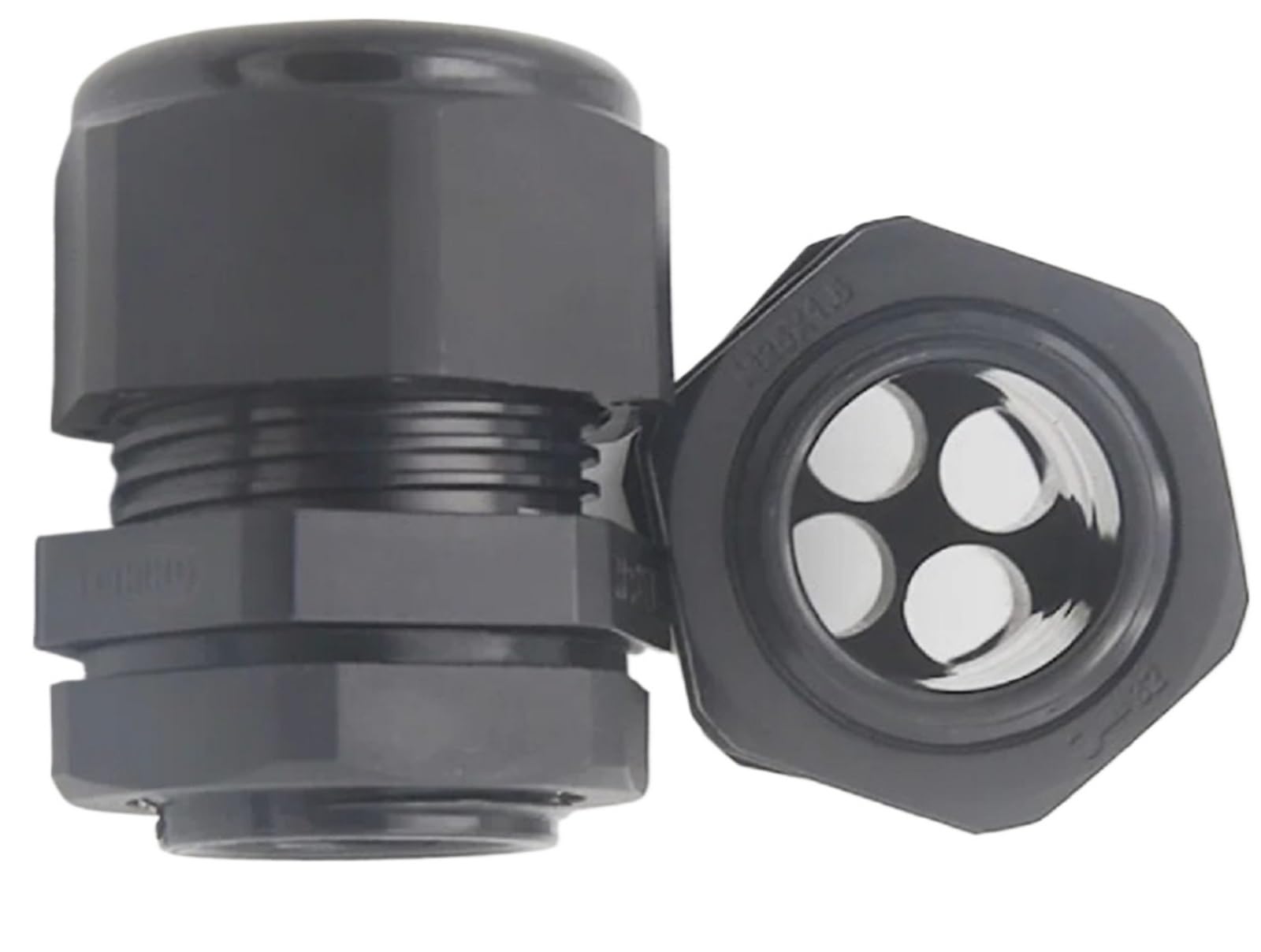Wbobko Pg16a(N) 1Pcs Pg16 Waterproof Nylon Cable Gland(Pg16a(N))