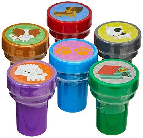 Carimbo Infantil Auto Entintado Dogs, YES, CB2411SOR, 24 Unidades